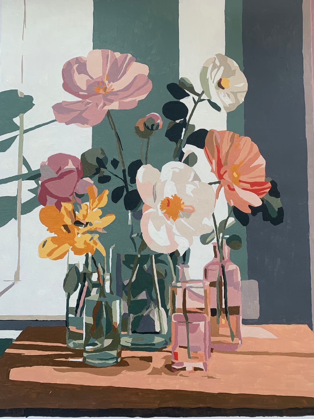 Customer photo review of Beauty in glass | Paint by Number
