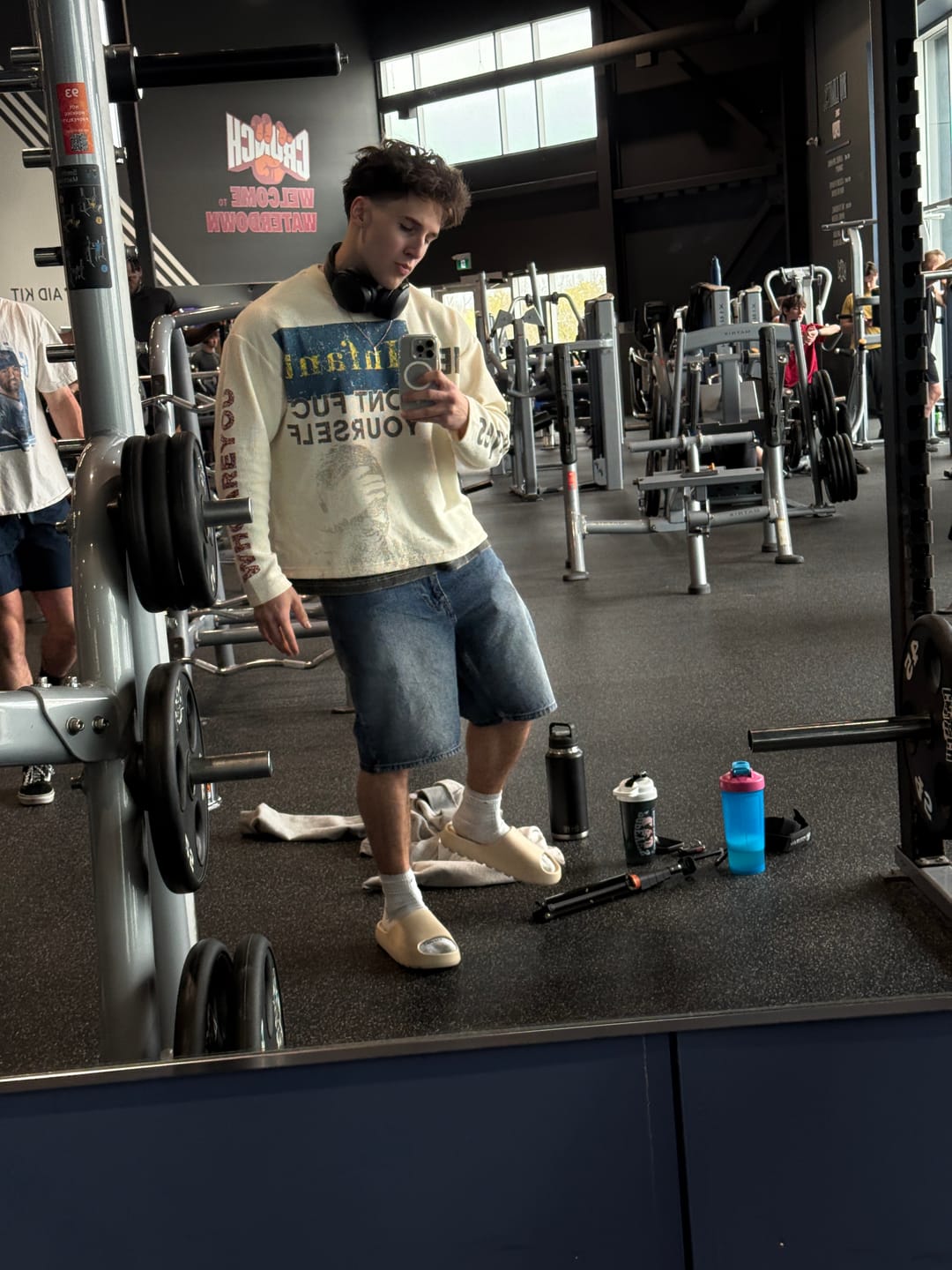 Customer photo review of Omirad “COPYCAT WAR” Heavy Waffle Long Sleeve