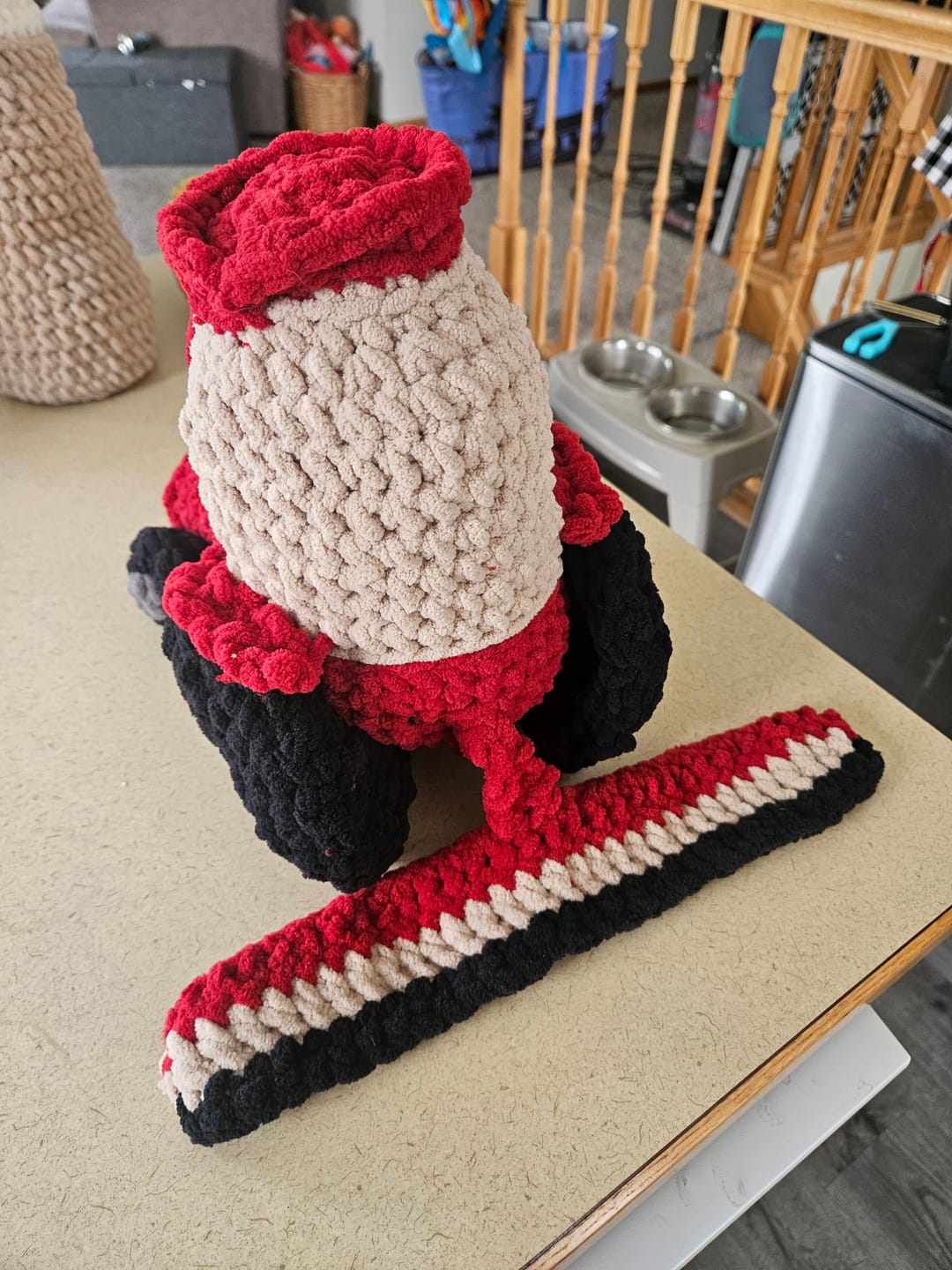 Customer photo review of Farm Crochet Pattern Bundle | Tractor, Silo, Hay Bale