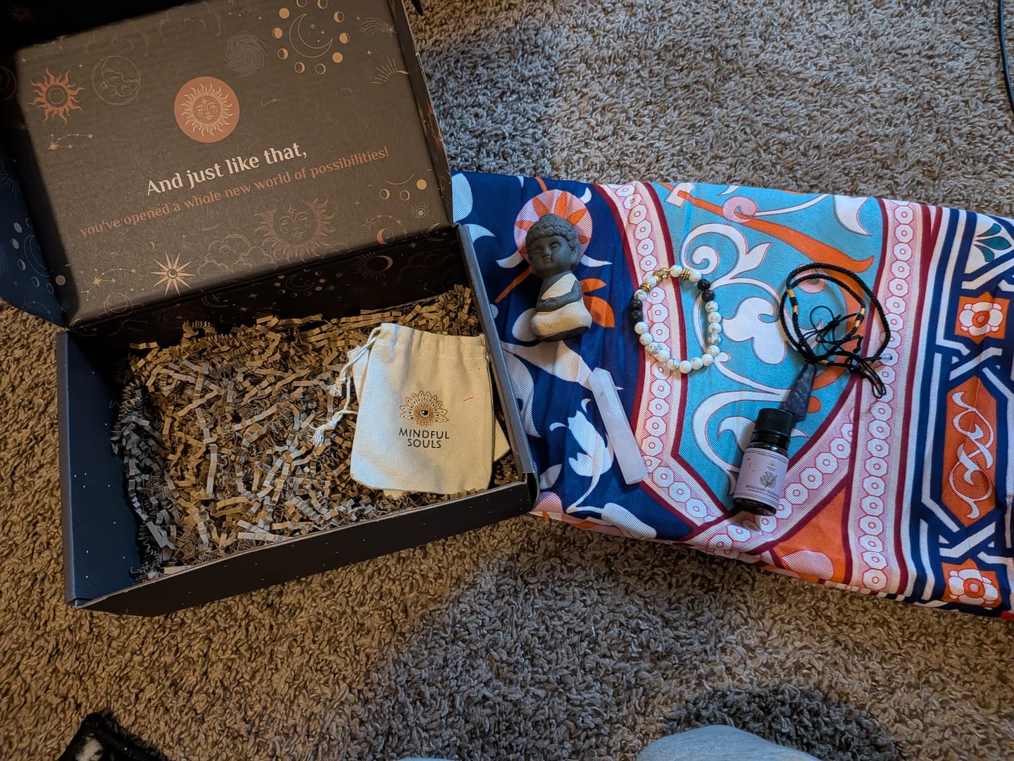 Customer photo review of Mindful Subscription Box