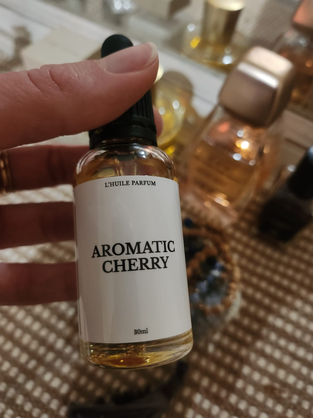 Customer photo review of AROMATIC CHERRY PERFUME OIL