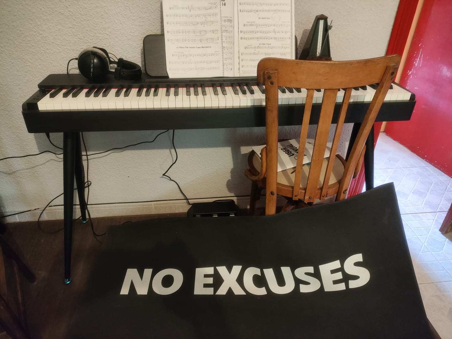 Customer photo review of Donner OURA™ S100 Piano digital de diseño para el hogar