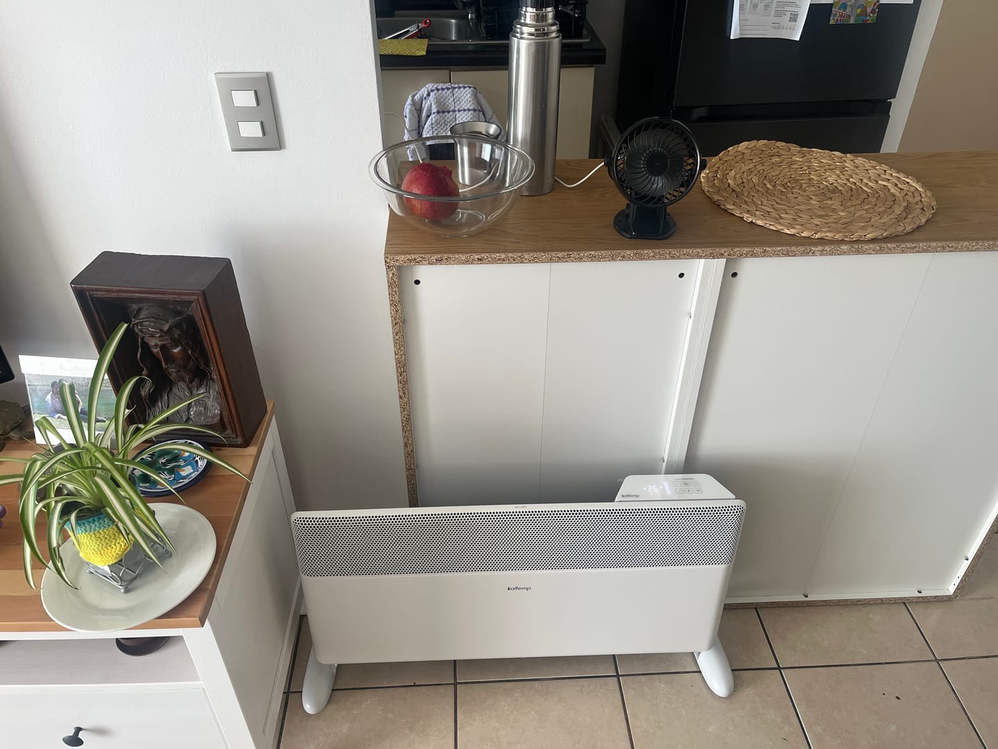 Customer photo review of Estufa Eléctrica Kaltemp Apolo Inverter 2000W Wifi | 25m2