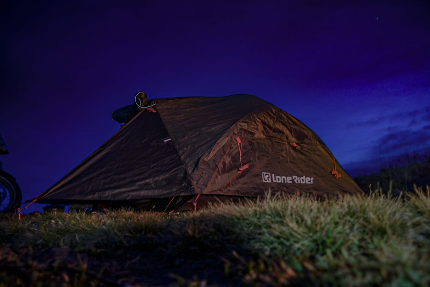 Customer photo review of ADVTent - Adventure Motorcycle Tent