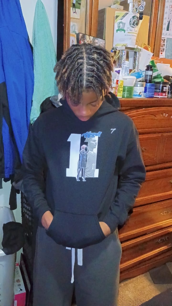 Customer photo review of Dequan Howell Graphic Tee