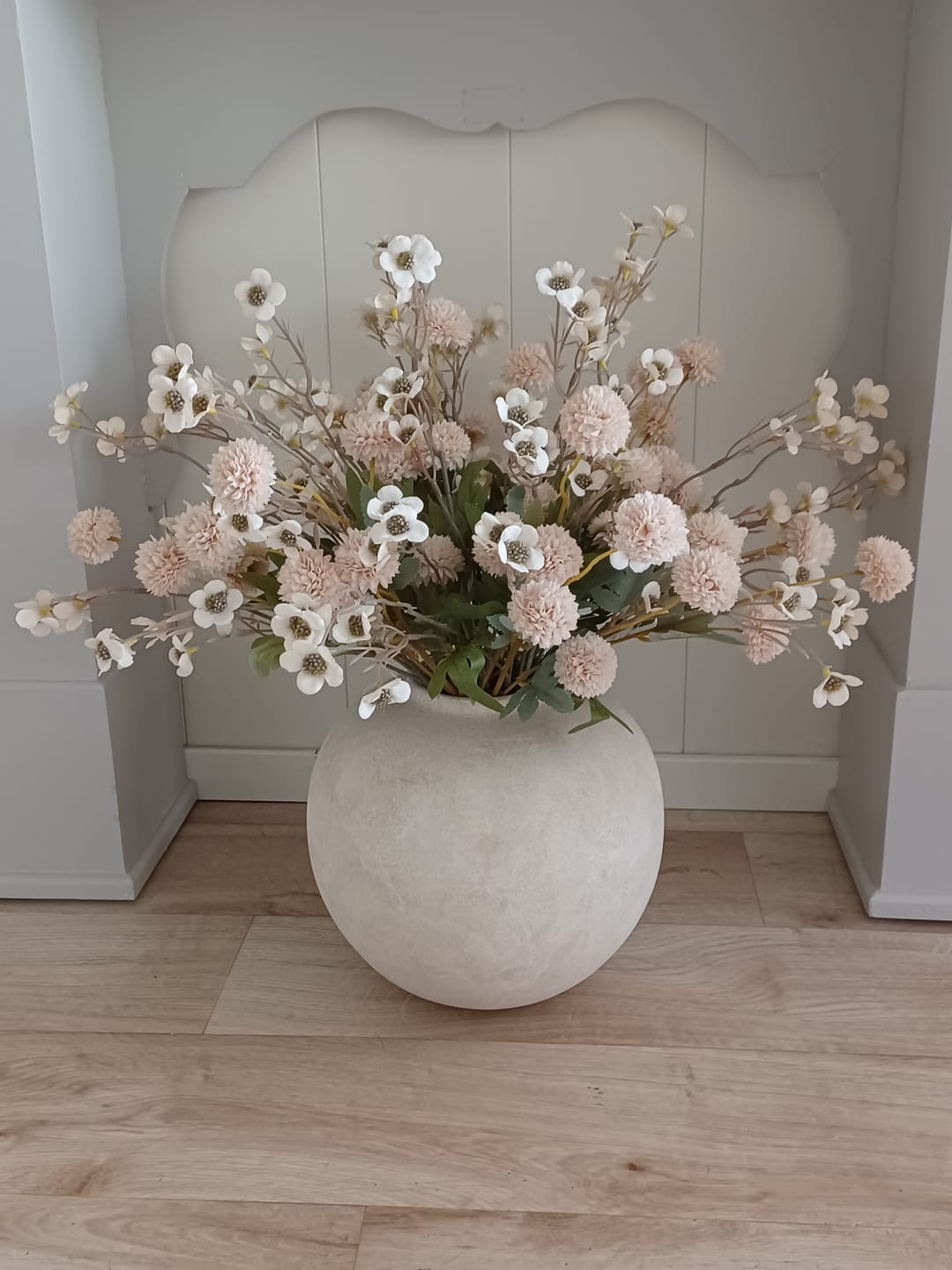 Customer photo review of Wax Arrangement - Crème