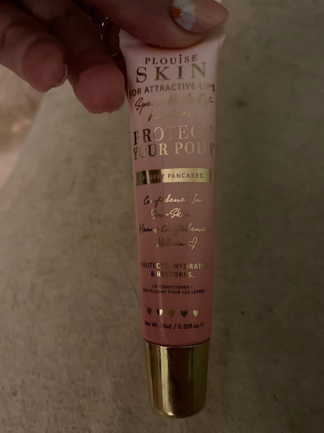 Vásárlói fotóértékelés a Protect Your Pout kulcstartó ajakápolóról