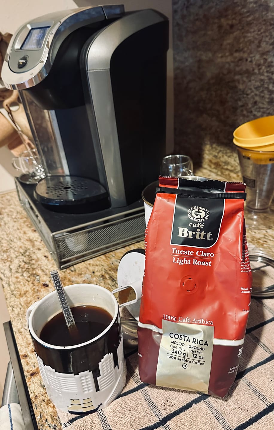 Customer photo review of COSTA RICAN BREAKFAST BLEND COFFEE