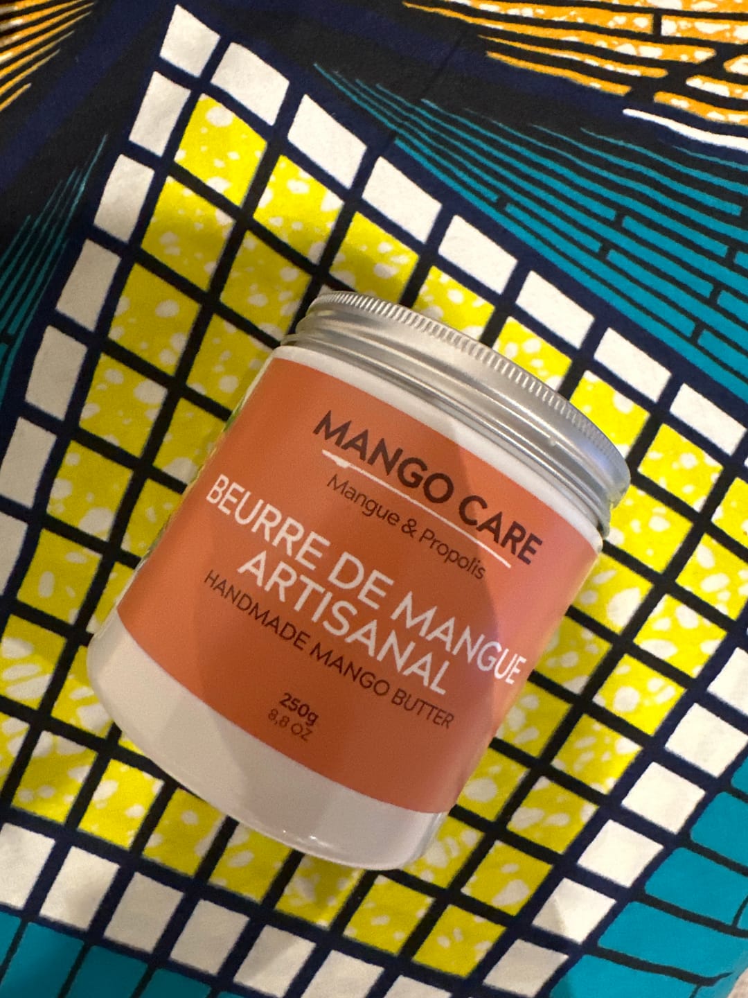 Customer photo review of Beurre de mangue artisanal CARE