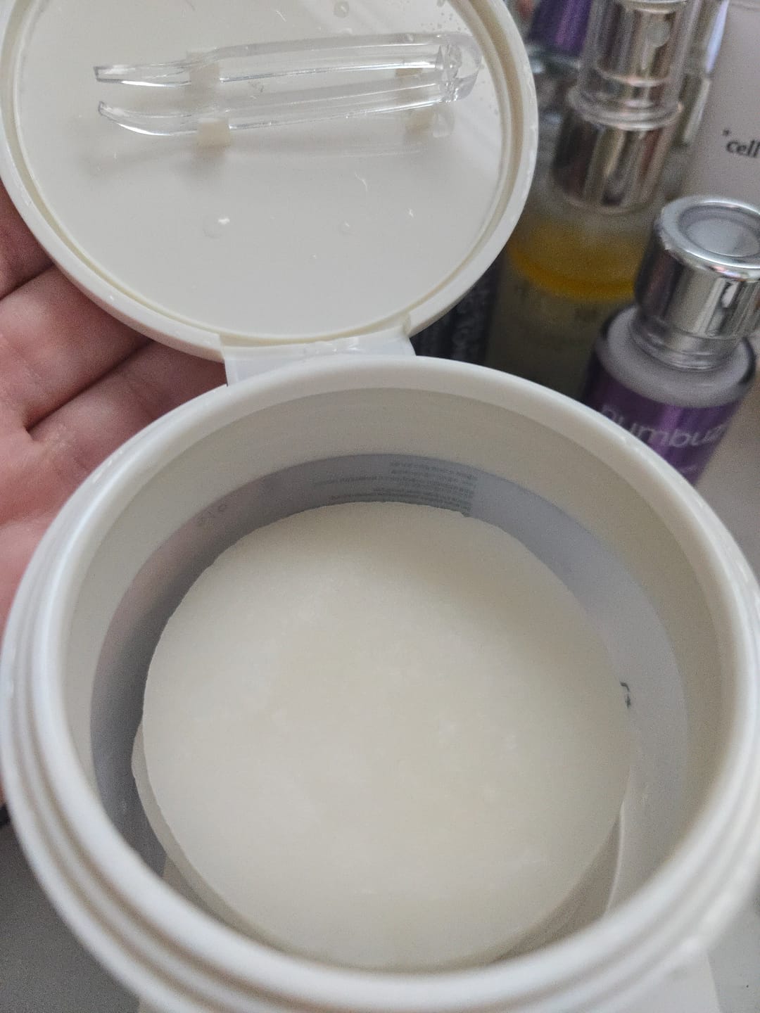 Customer photo review of Equlib - Toner pads hydratants Eau Briller - Effet glass skin - 60 pads