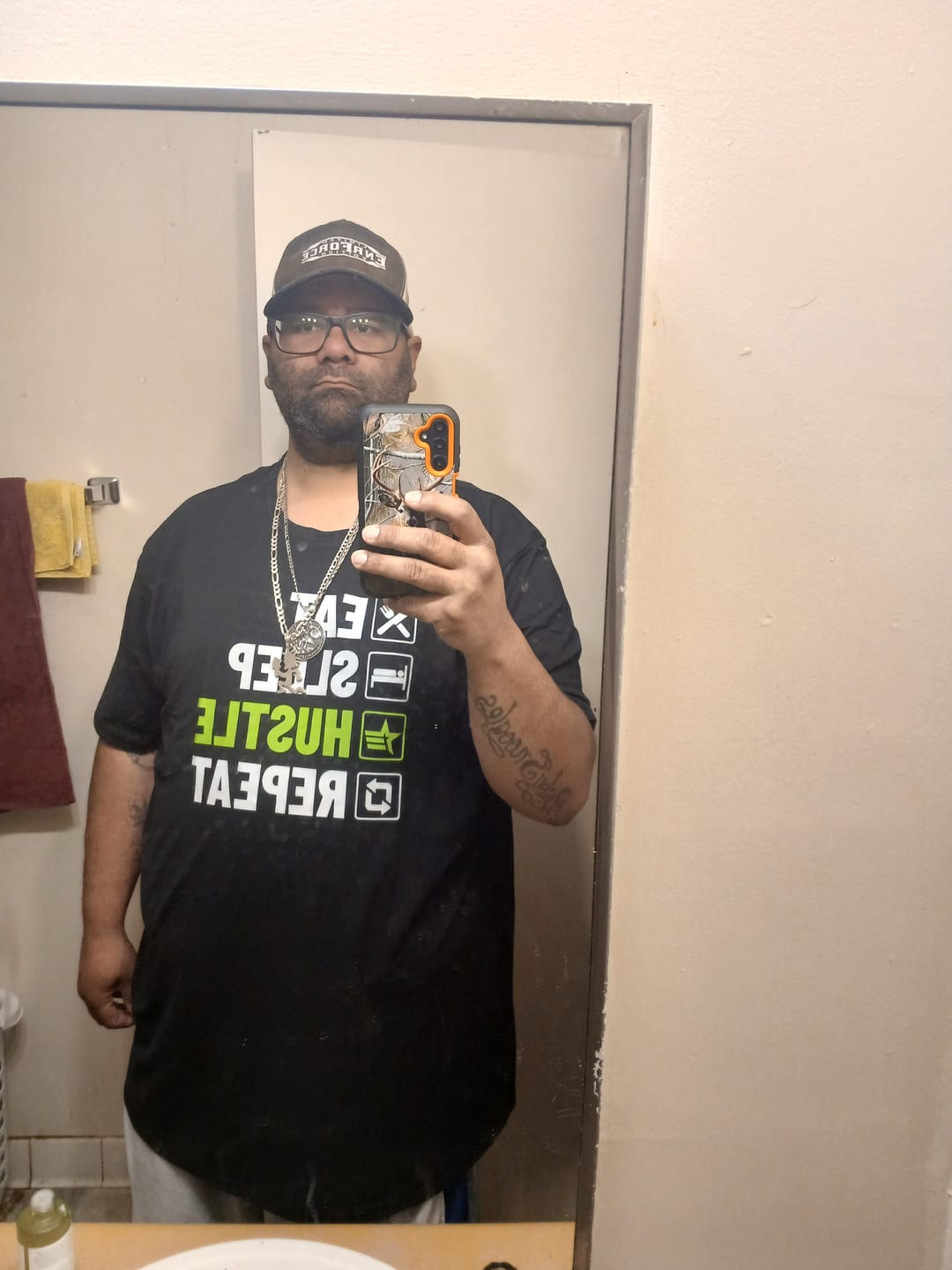 Customer photo review of The Cycle Tee
