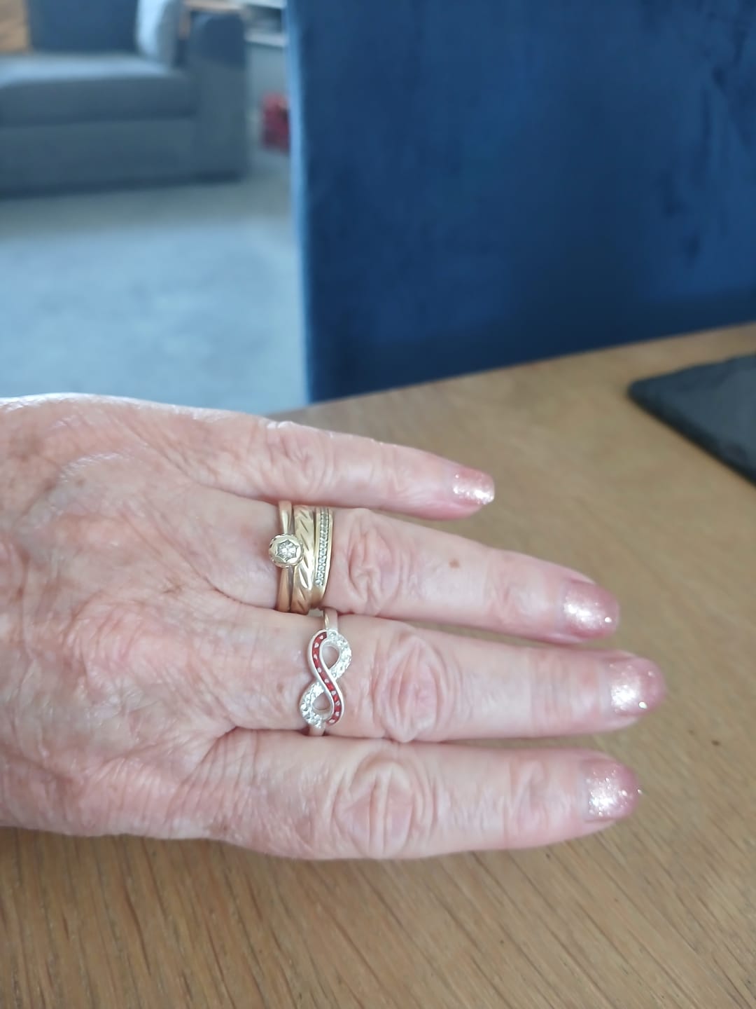 Customer photo review of Infinity Ring