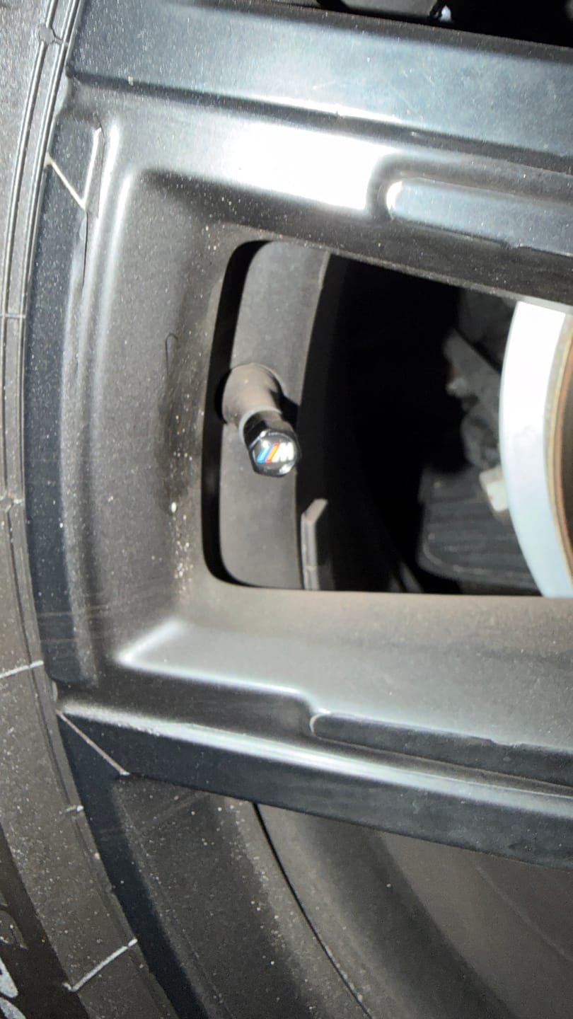 Customer photo review of BMW M VALVE CAP SET