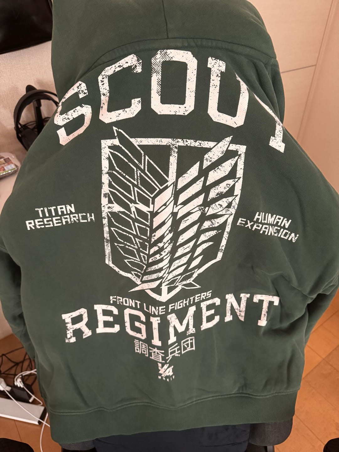 Customer photo review of 5138 - AOT©  x YLA Zip-Up Hoodies