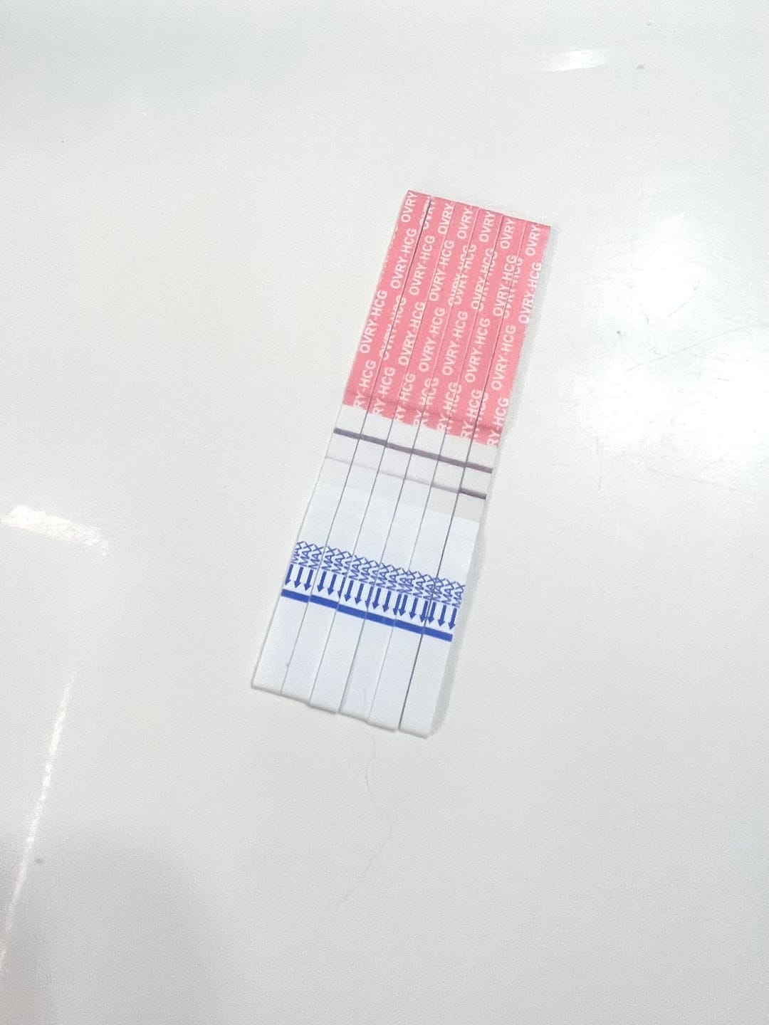 Customer photo review of Pregnancy Test Strips (Ultra-Sensitive)