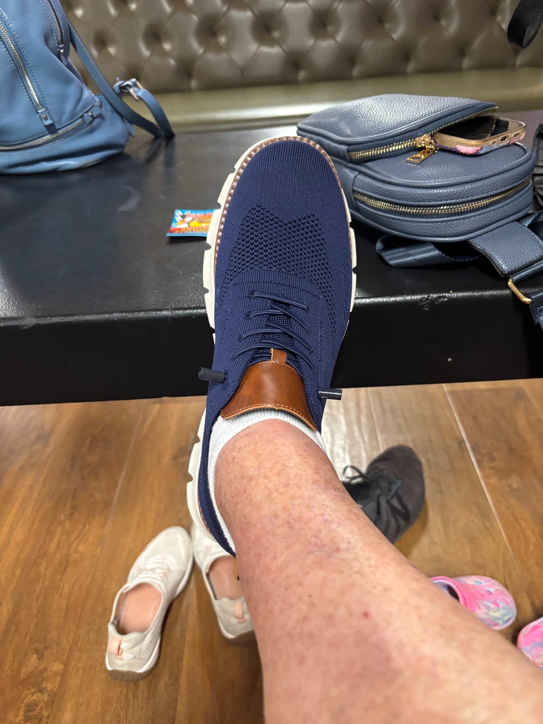 Customer photo review of Ultra Comfy - Healthy and Supportive Walking Shoes