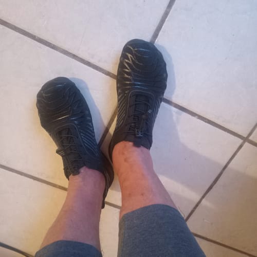 Customer photo review of Finally Walk Pain-Free Again With Our Grounding Barefoot Shoes