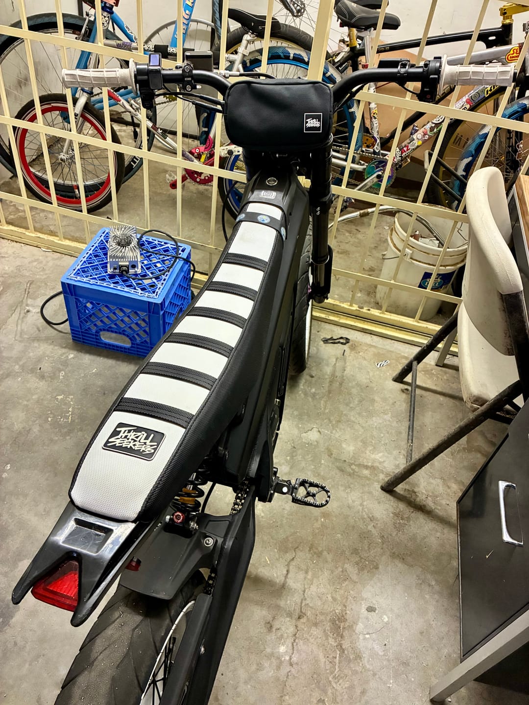 Customer photo review of Black Bar Bag