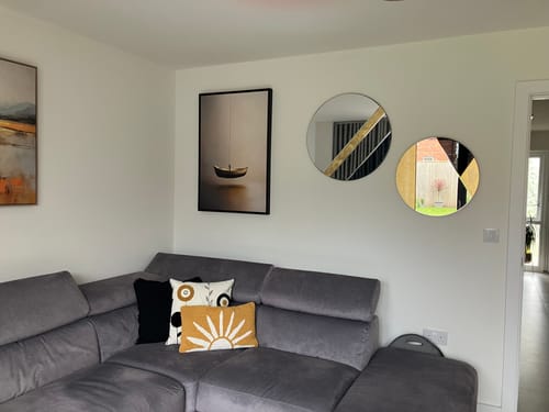 Customer photo review of QUIET PASSAGE CANVAS