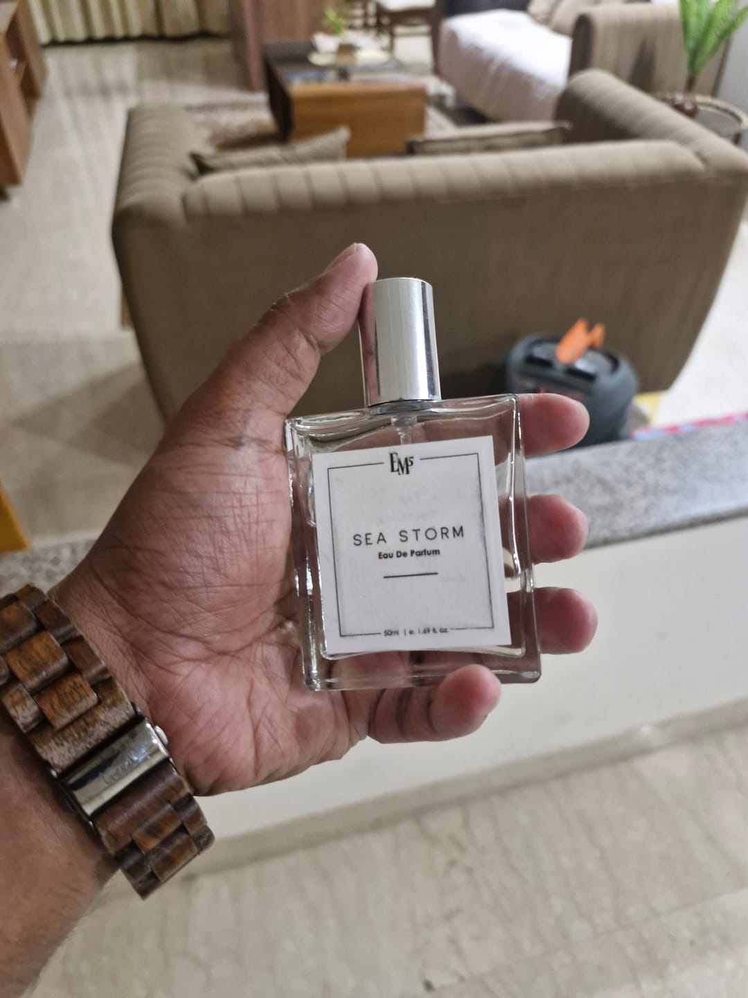 Customer photo review of Sea Storm | Eau De Parfum