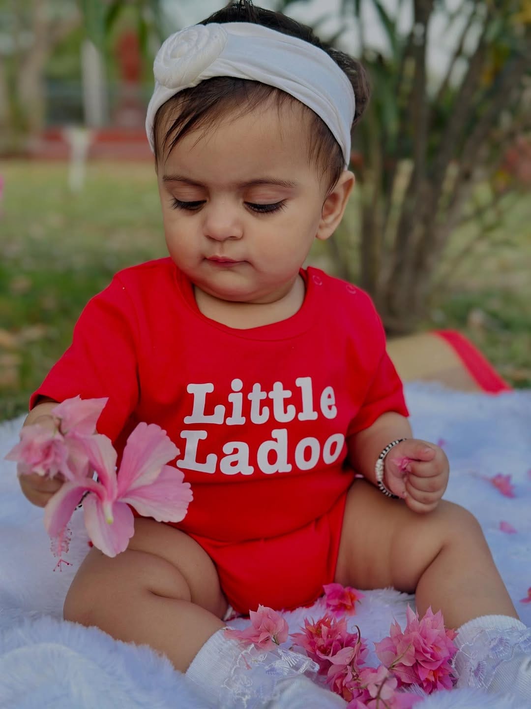 Customer photo review of Little Ladoo Baby Romper