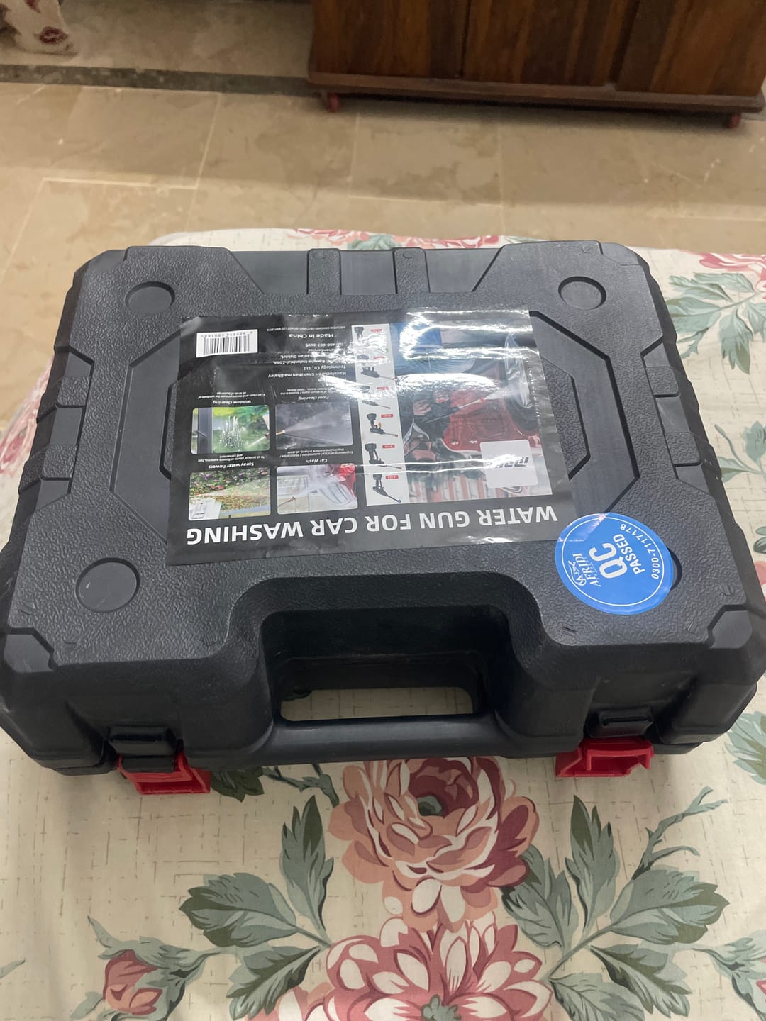 Customer photo review of MDHL Rechargeable Pressure Washer