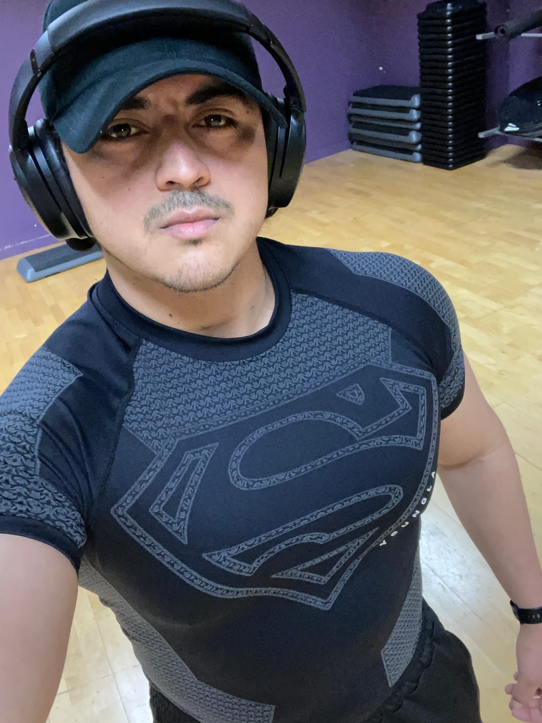 Customer photo review of 4117 - Superman Compression Tees