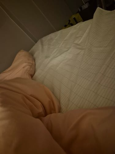 Customer photo review of Vakna Som Ditt Bästa Jag Med Vårt Grounding Lakan Set!