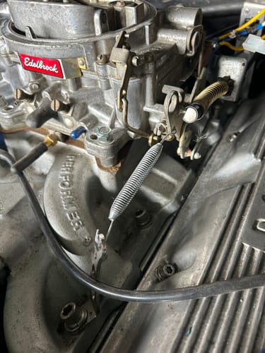 Customer photo review of Throttle Spring 75mm with Swivelling Hooks