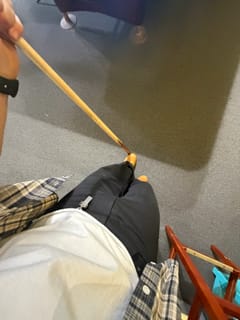 Customer photo review of Black Selvedge Denim
