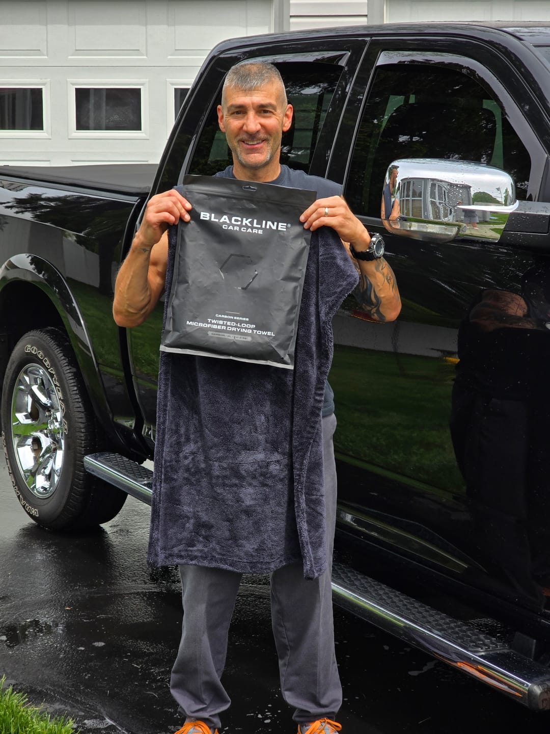 Customer photo review of BLACKLINE® TWISTED-LOOP DRYING TOWEL