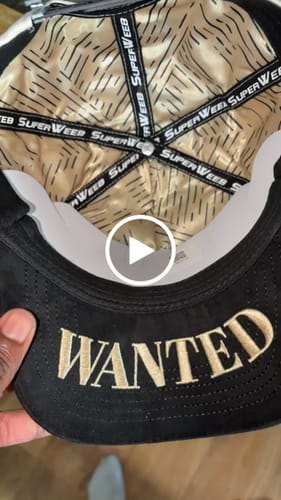 Customer video review of WANTED SNAPBACK