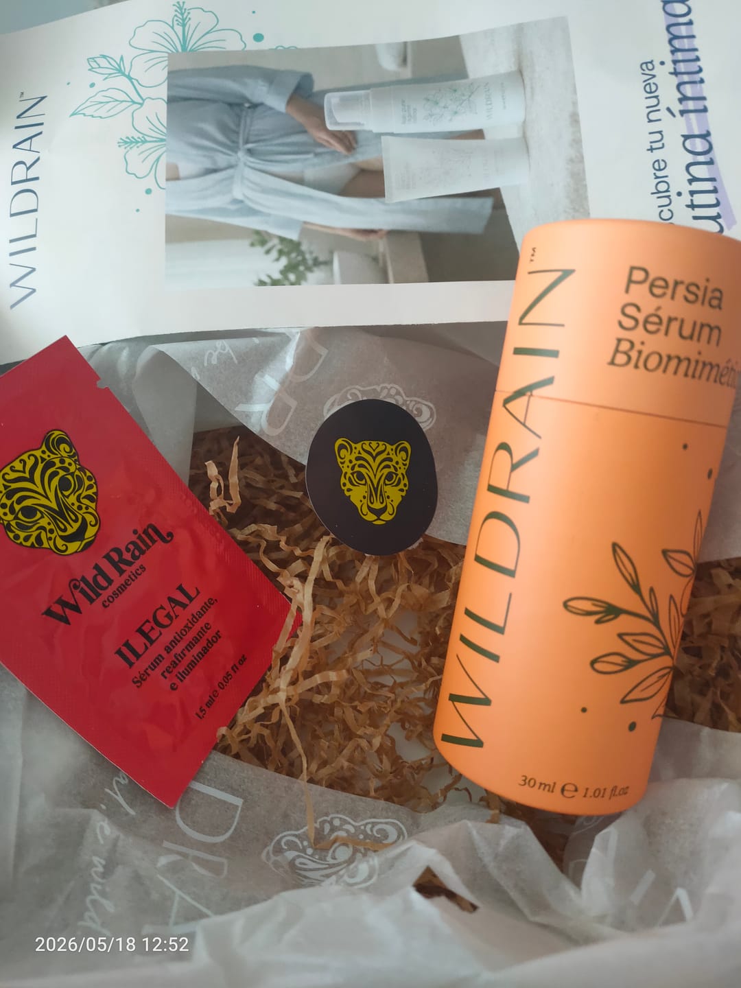 Customer photo review of Sérum Biomimético Avanzado Persia