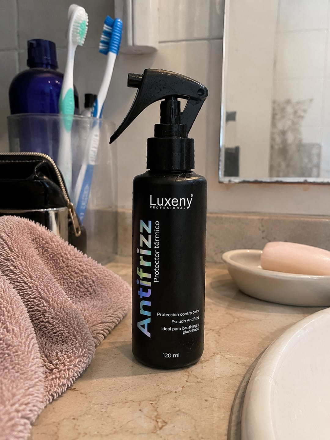 Customer photo review of Protector Térmico Antifrizz 120 ml