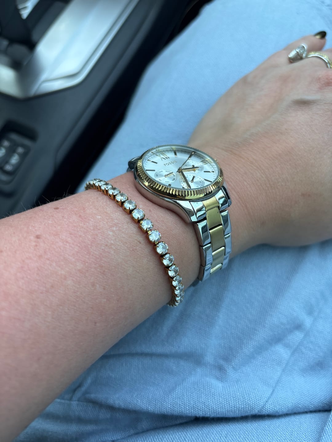 Customer photo review of Martina® Classic Tennis Bracelet