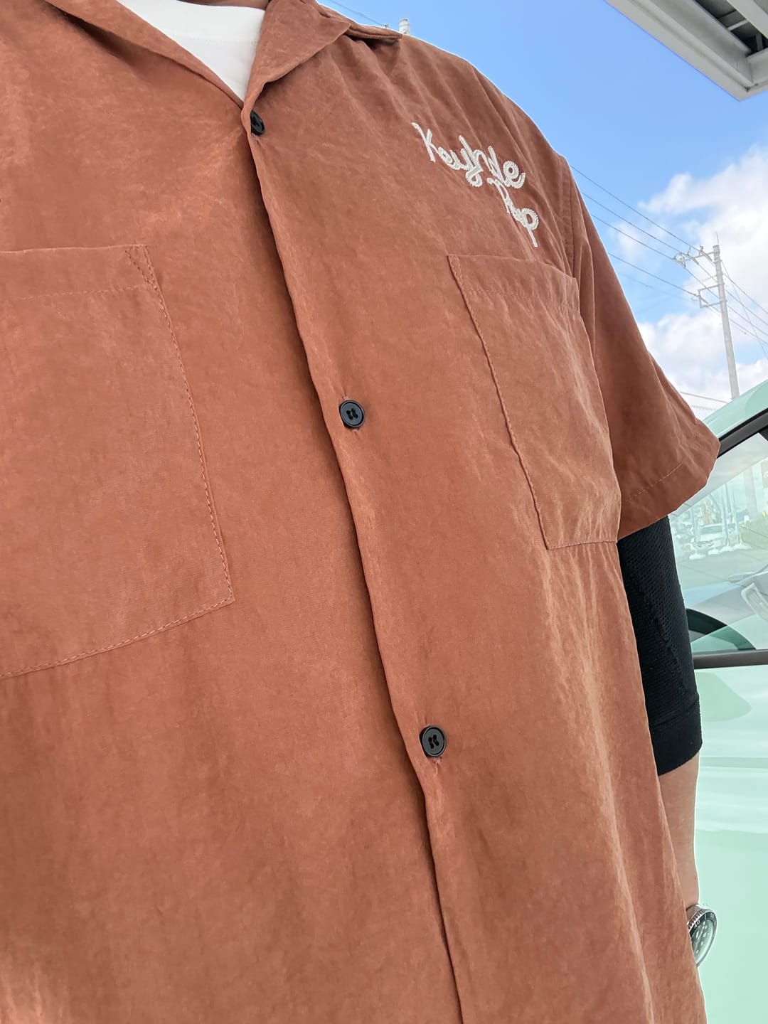 Customer photo review of ピーチスキンシャツ　新色追加！