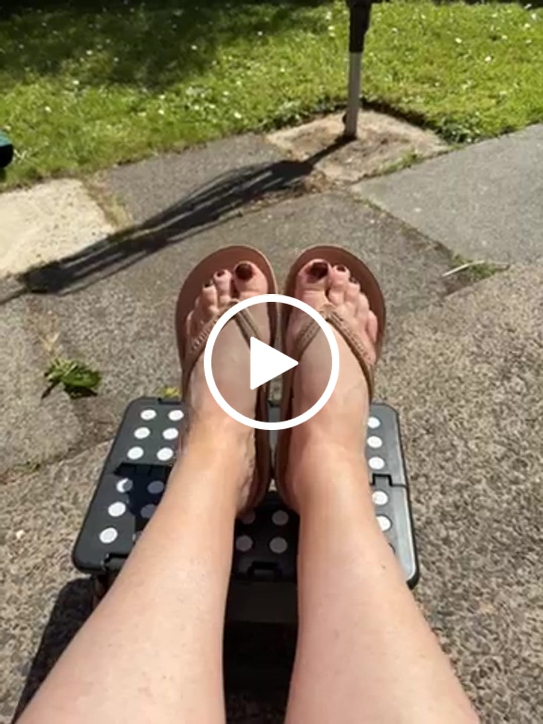 Customer video review of Latte - Arch Support Flip Flops