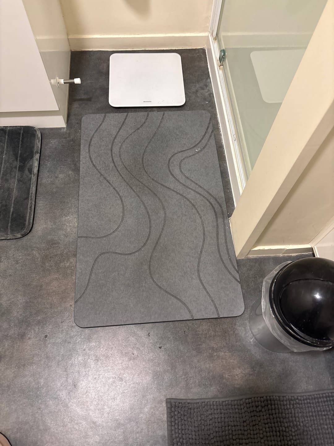 Customer photo review of GLASSGUARD™ Quick Dry Stone Bath Mat