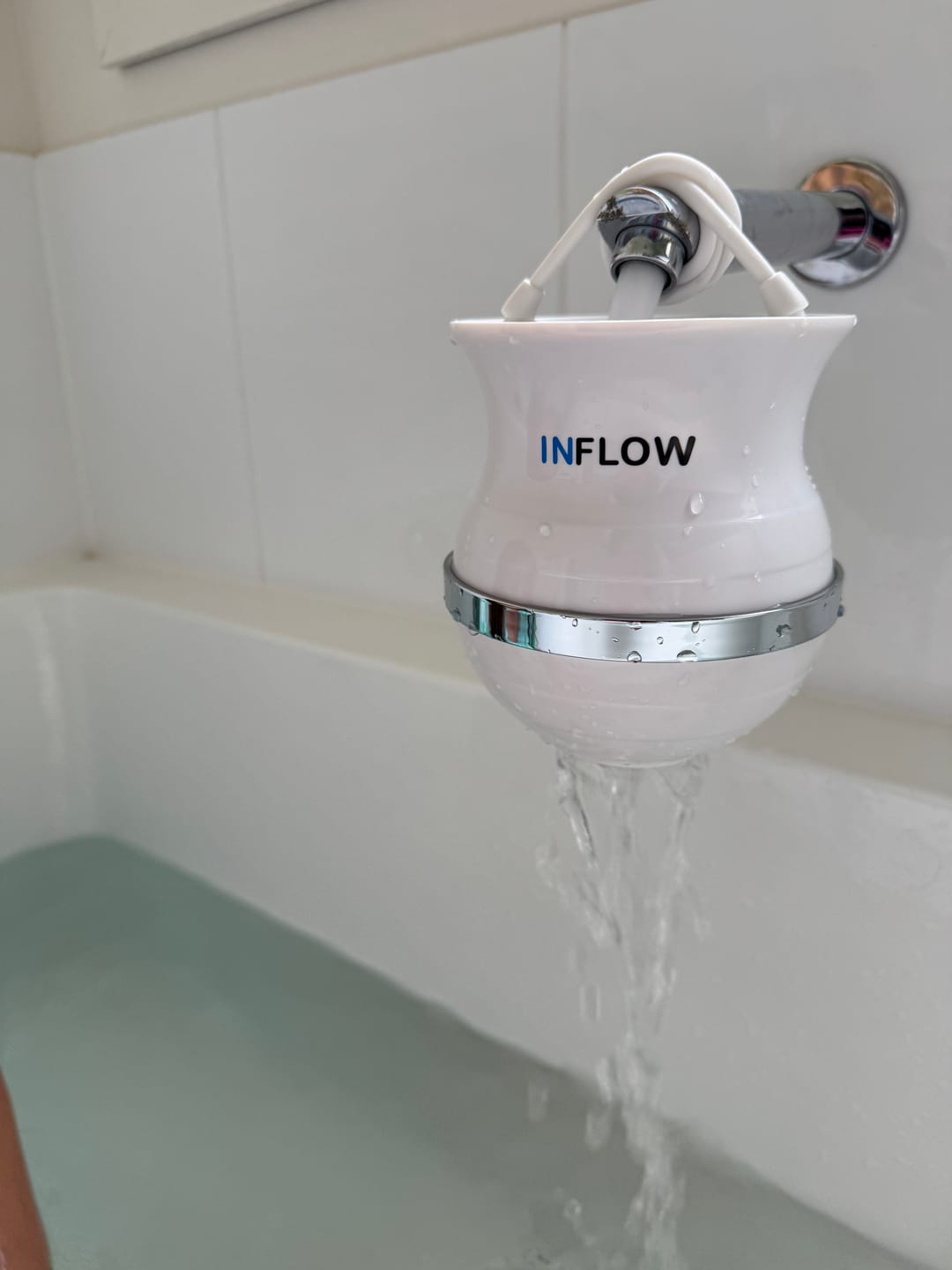Customer photo review of InFlow Baby Bath