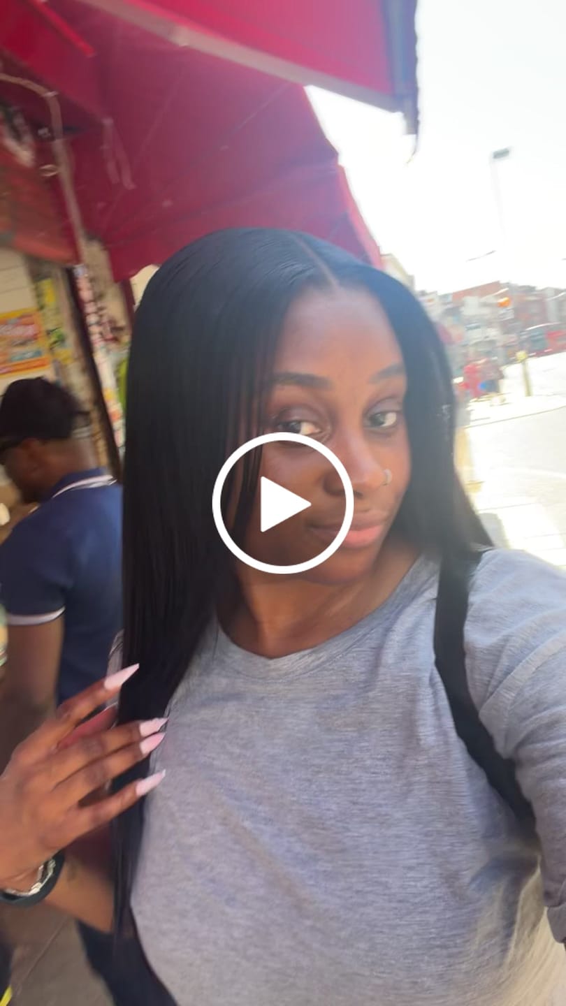 Customer video review of Cambodia Virgin Hair Silky Straight Human Hair Bundles Natural Color