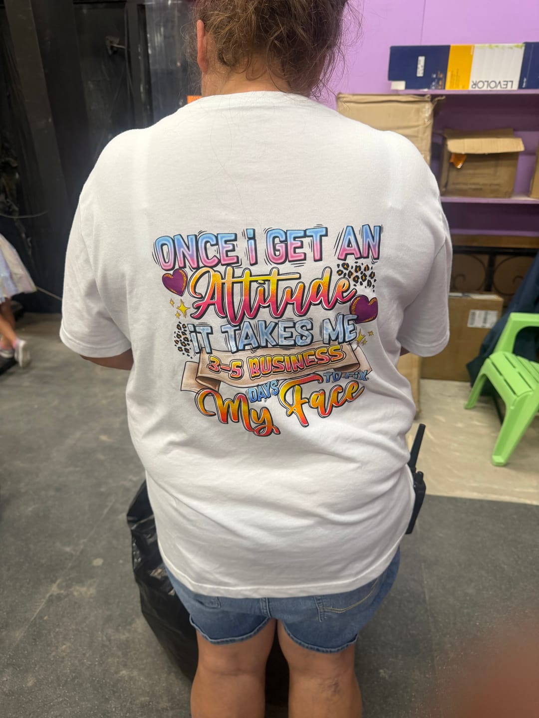 Customer photo review of Custom DTF Transfers - We Print, You Press!