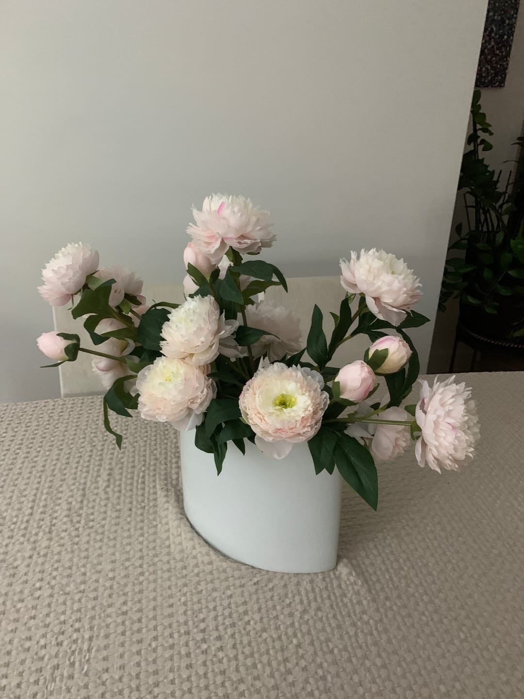 Customer photo review of Pivoines - Rose Pâle (6 tiges / 18 têtes de fleurs)