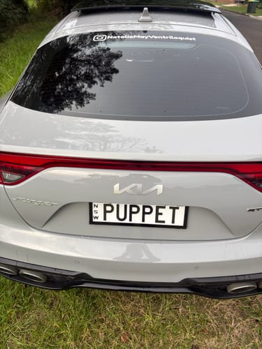 Customer photo review of Personalised Instagram Decal Sticker