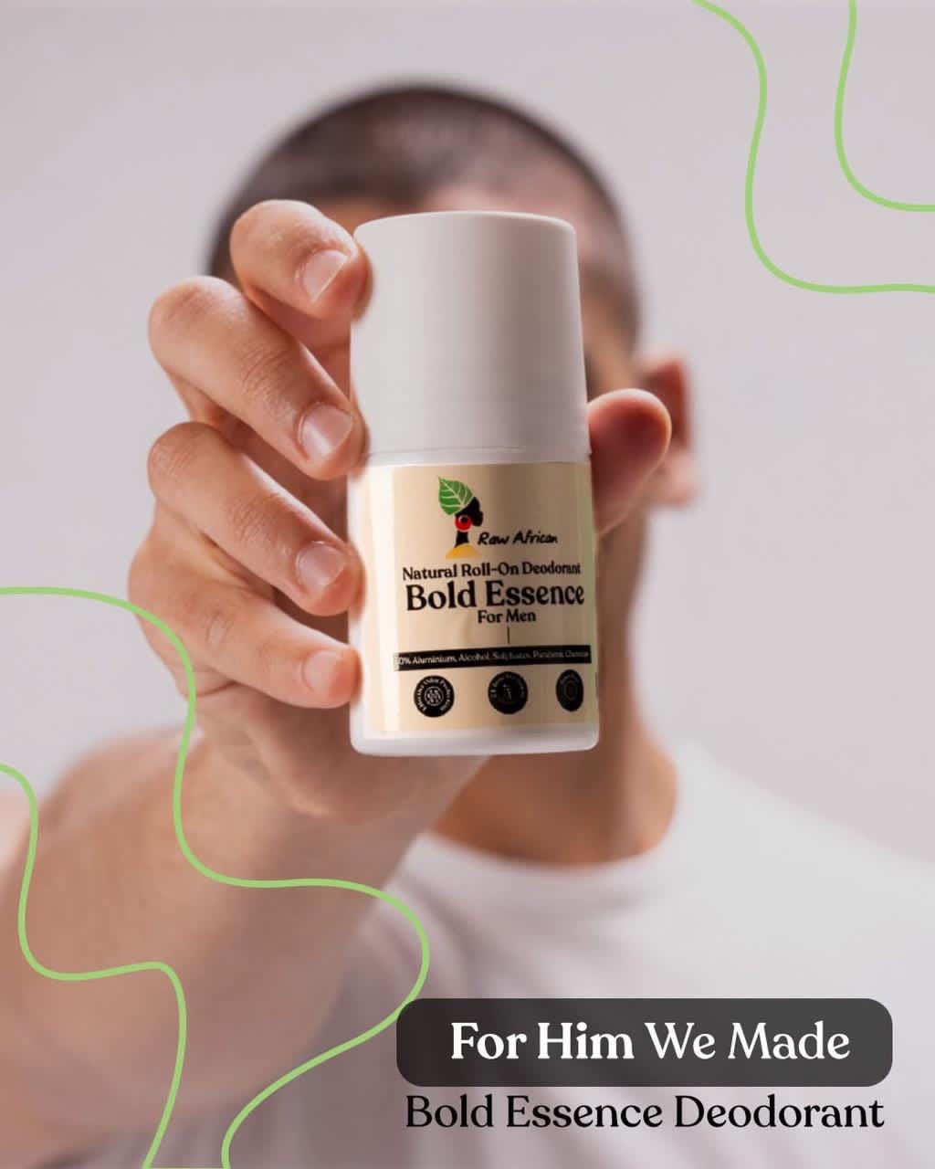 Customer photo review of Roll-On Deodorant Garden Glow