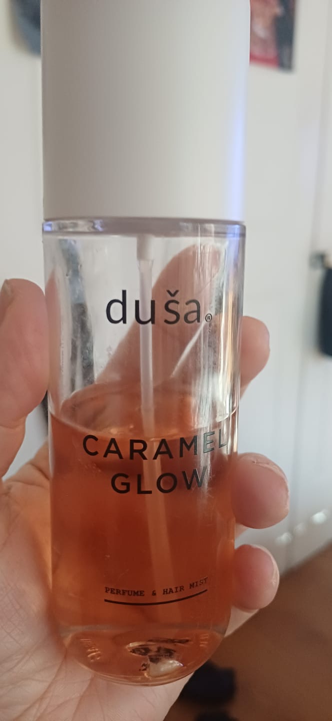 Customer photo review of Caramel Glow - Perfume  Mist Cuerpo & Cabello - 100 ml