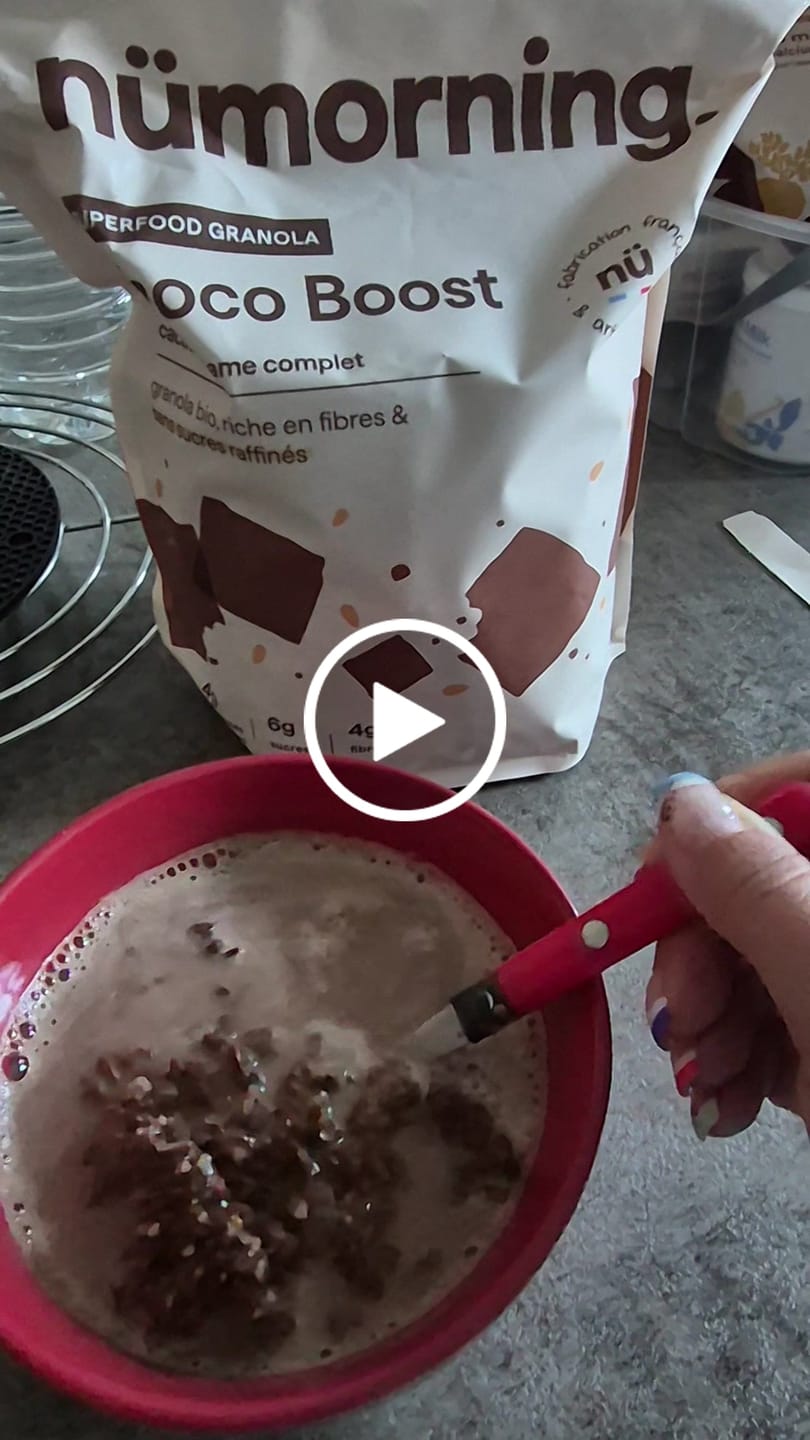 Customer video review of Choco Boost
