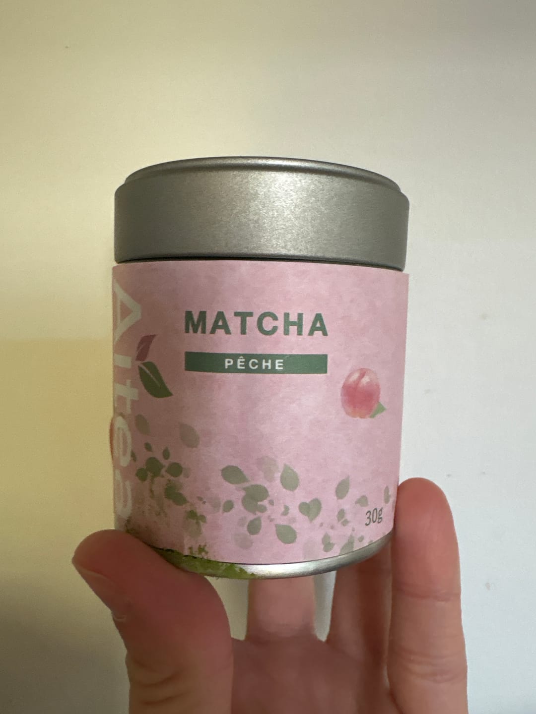Customer photo review of Matcha pêche