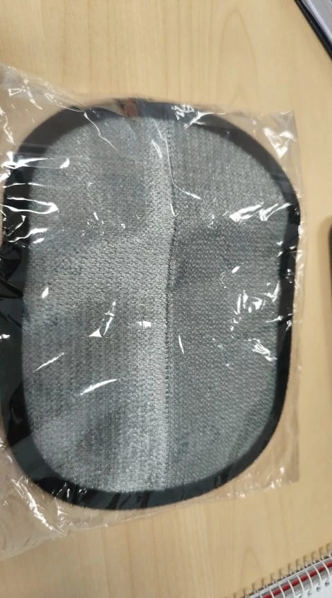 Customer photo review of Double-Sided Reusable Pet Hair Removal Gloves Static-Free Grooming Tools for Pets Efficient Carpet Fur Removal