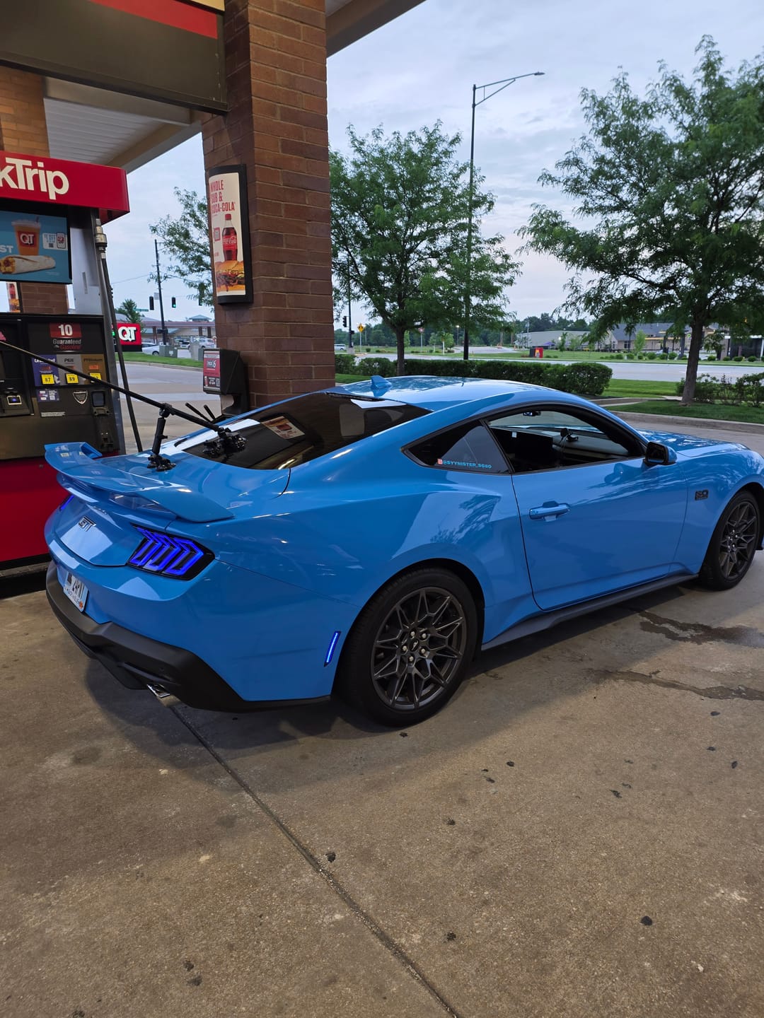 Customer photo review of 2024-2026 Ford Mustang S650 RGB Smoke LED Side Markers
