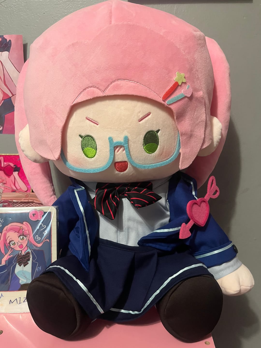 Customer photo review of 【Pre-Order】Alien Stage - Anat High School Series - Seated Plush